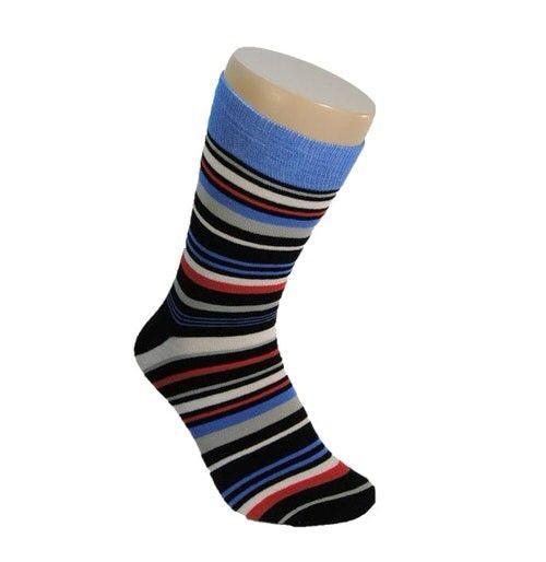 Stribede strømper 39-46