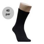 40 par sorte strømper