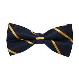 Butterfly med Guld/Bordeaux striber