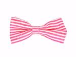 Stribet butterfly i pink og hvid