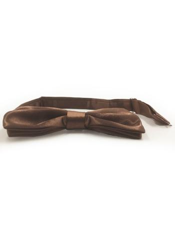 Brun butterfly siden