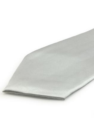 Alm. sølv slips
