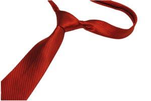 slips rød med striber