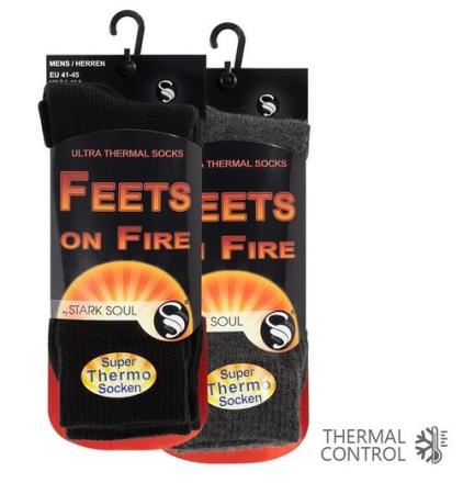 Feets on fire termo sokker