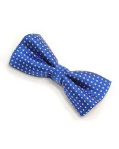 Blå Børnebutterfly med prikker