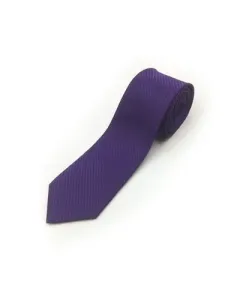 Mørk lilla Slips med striber