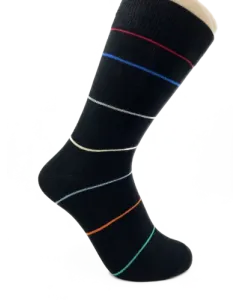 Stilfulde striber strømpe