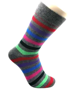 Tidløs strib - en stribet strømpe