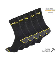 Work arbejdsstrømper 5 pak – Str. 39–42