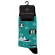 Pakke med Cool Pingvin Sokker – Grøn 41–45