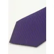 Mørk lilla Slips med striber side
