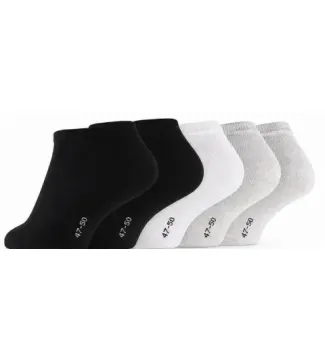 Stark Soul® Budget 5-pak ankelstrømper – bomuld Str. 47-50