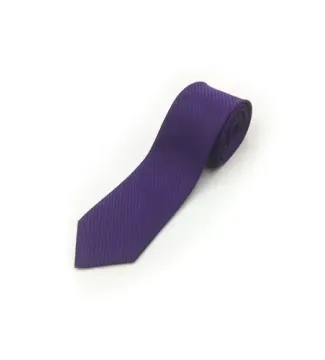 Mørk lilla Slips med striber