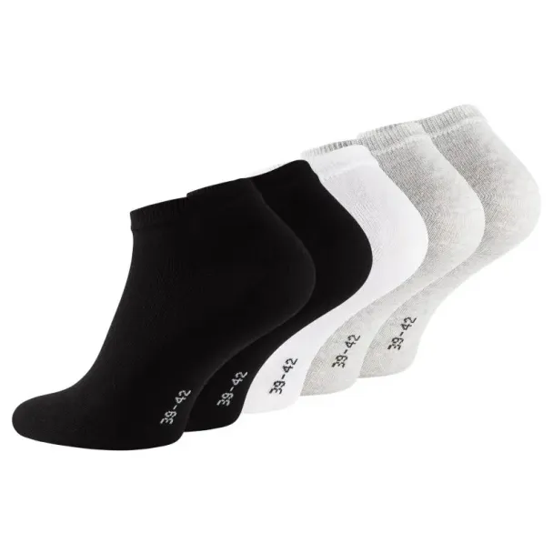 Stark Soul® Budget 5-pak ankelstrømper – bomuld Str. 39-42