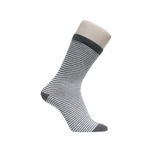 Stribede sort-hvid strømper