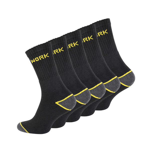 Work arbejdsstrømper 5 pak – Str. 43–46