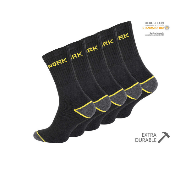 Work arbejdsstrømper 5 pak – Str. 39–42